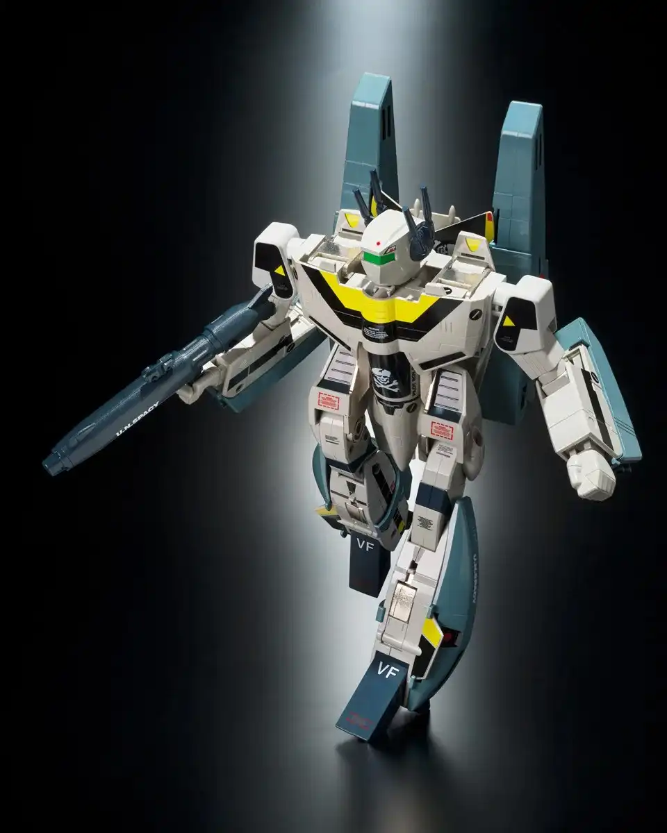 マクロス：45周年記念“原点”バルキリー復活 第2弾はVF-1S ロイ・フォッカースペシャル＋スーパーパックセット